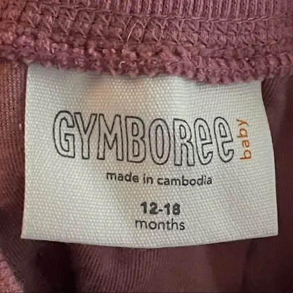 💥2/$15💥 Gymboree Baby - Pink Velvet Hammer Jogger - Picture 5 of 7